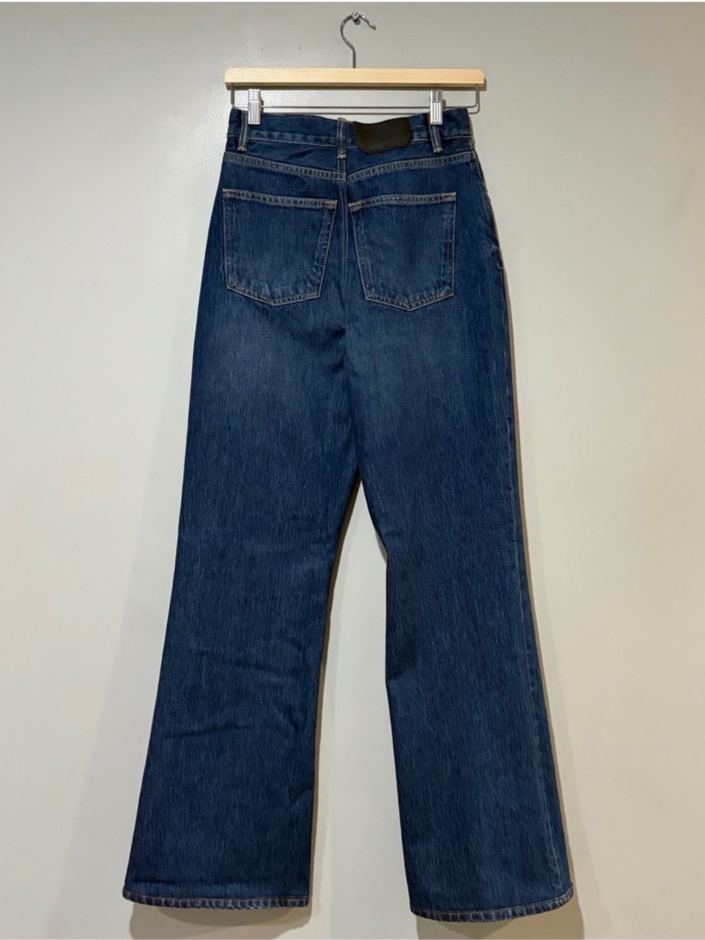 ALL SAINTS Mathilde Relaxed Bootcut Dark Wash Jeans Size 26 - Picture 6 of 12